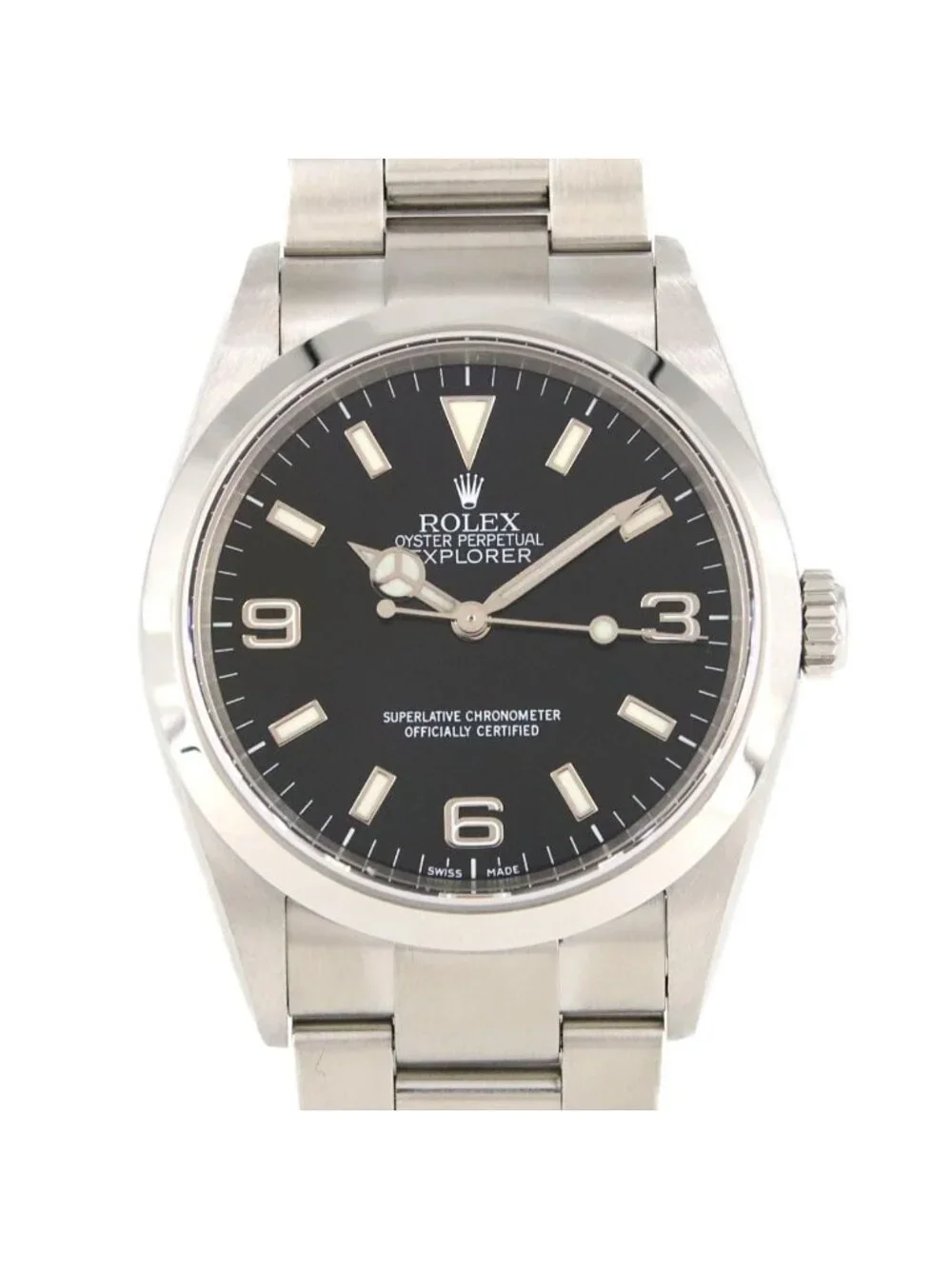 Rolex Explorer-i SS Automatic Winding Number Watch